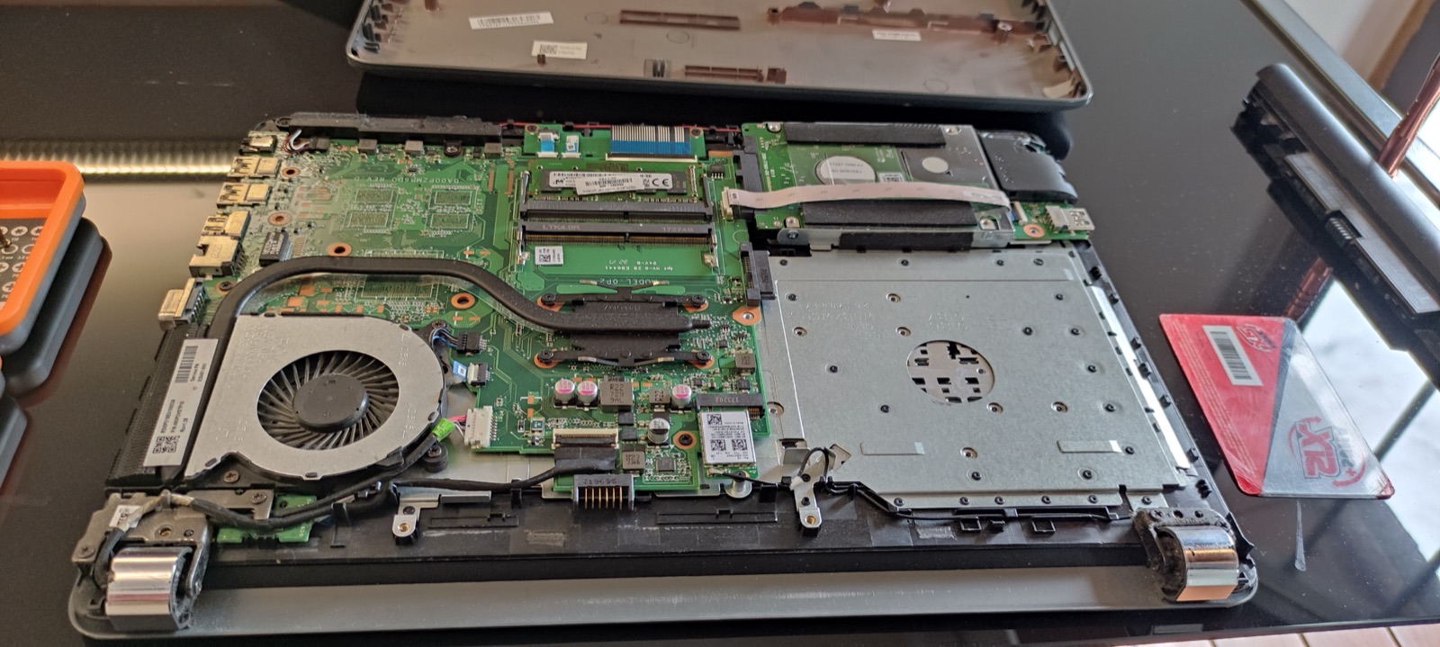MacBook durante servicio técnico